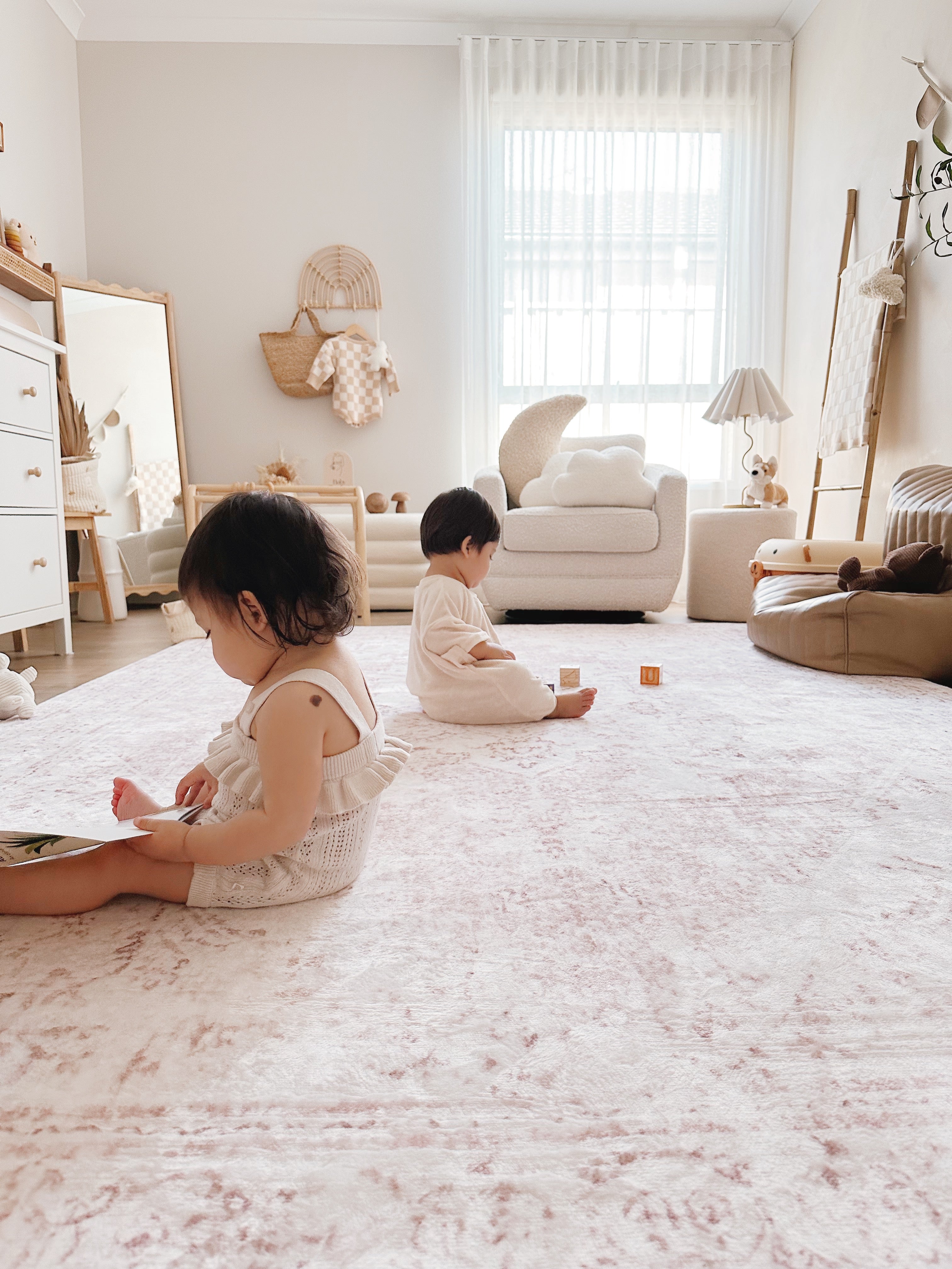 Plush Play Mat - Persian Vintage - Toffee