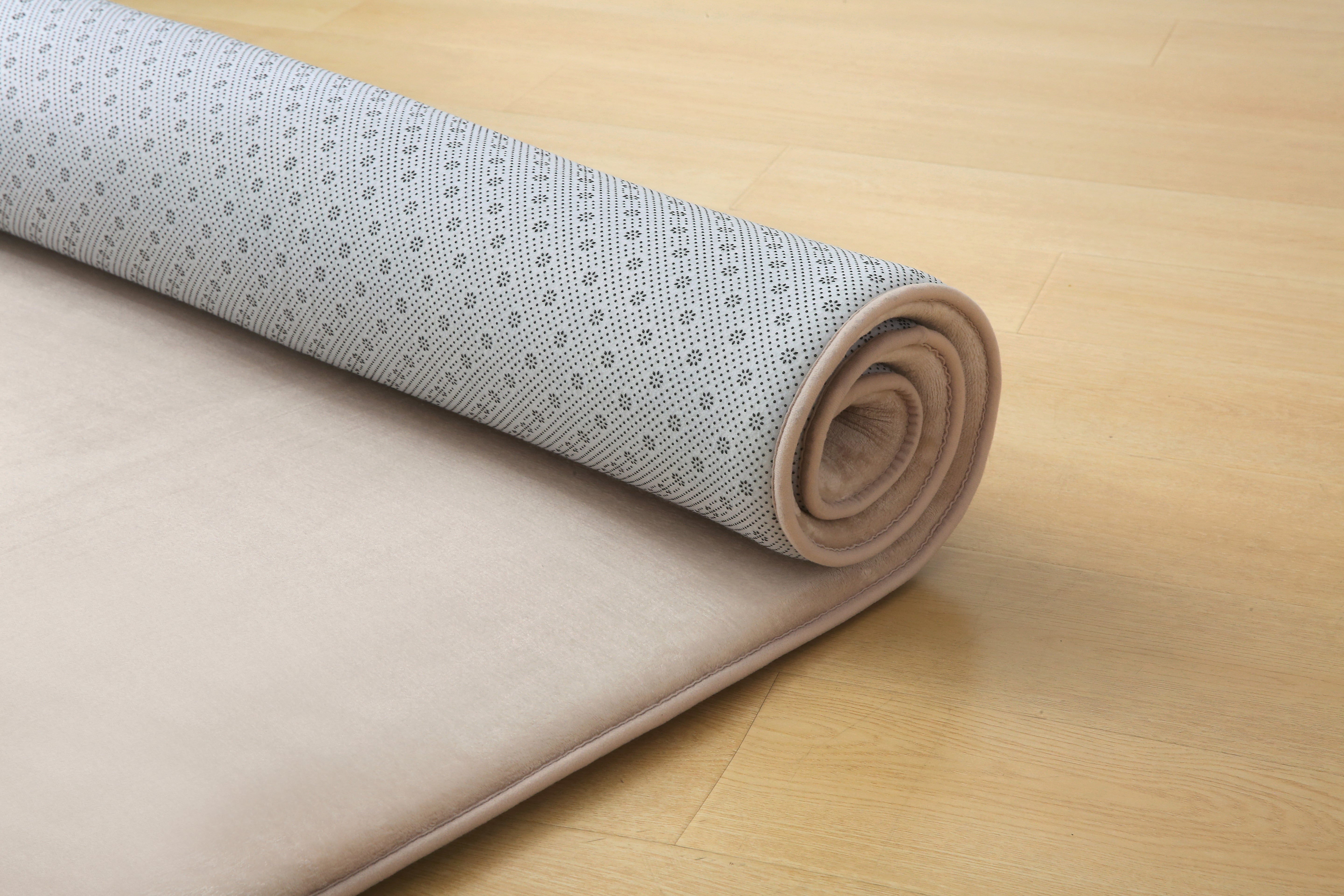 Plush Play Mat – Beige