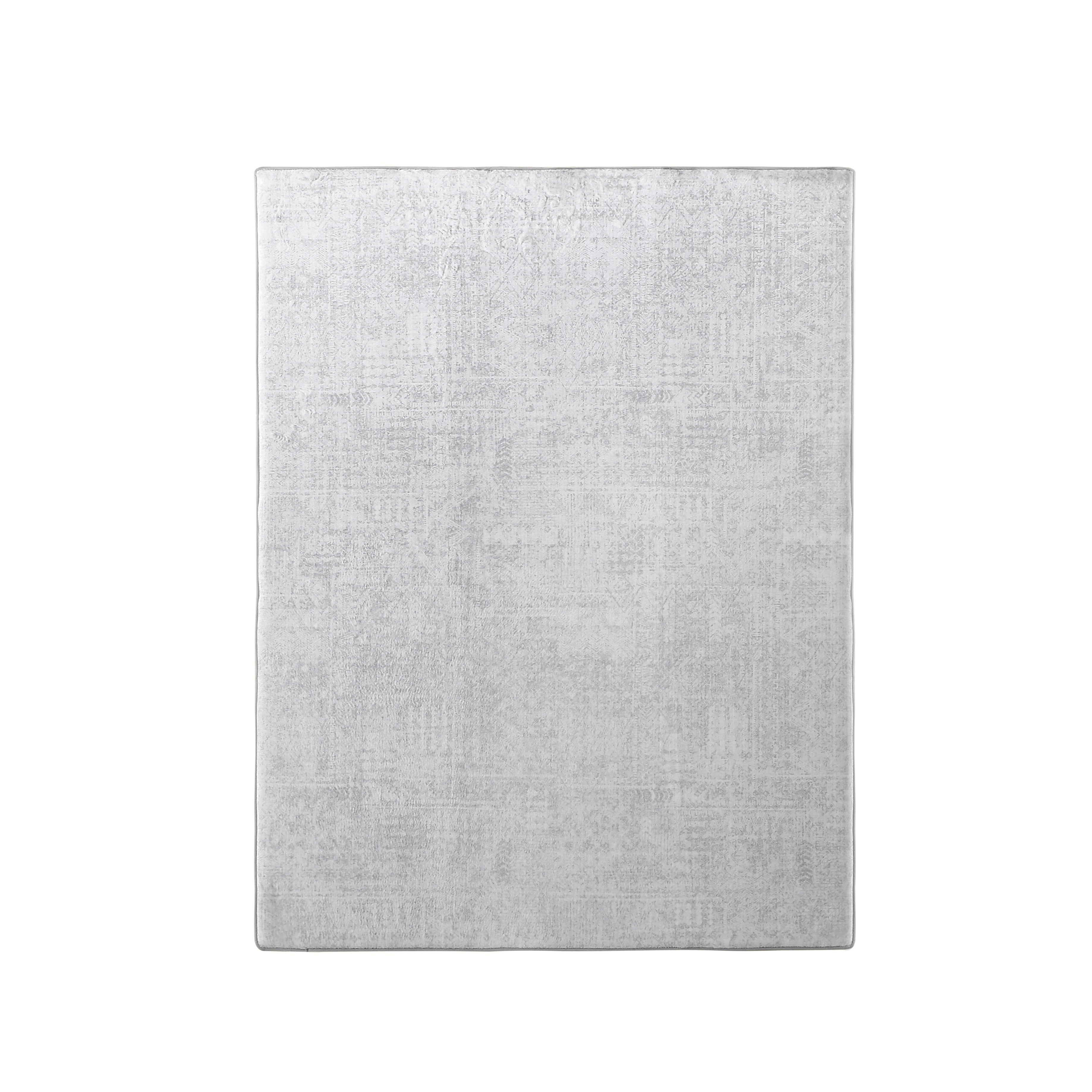 Plush Play Mat - Geo - Grey