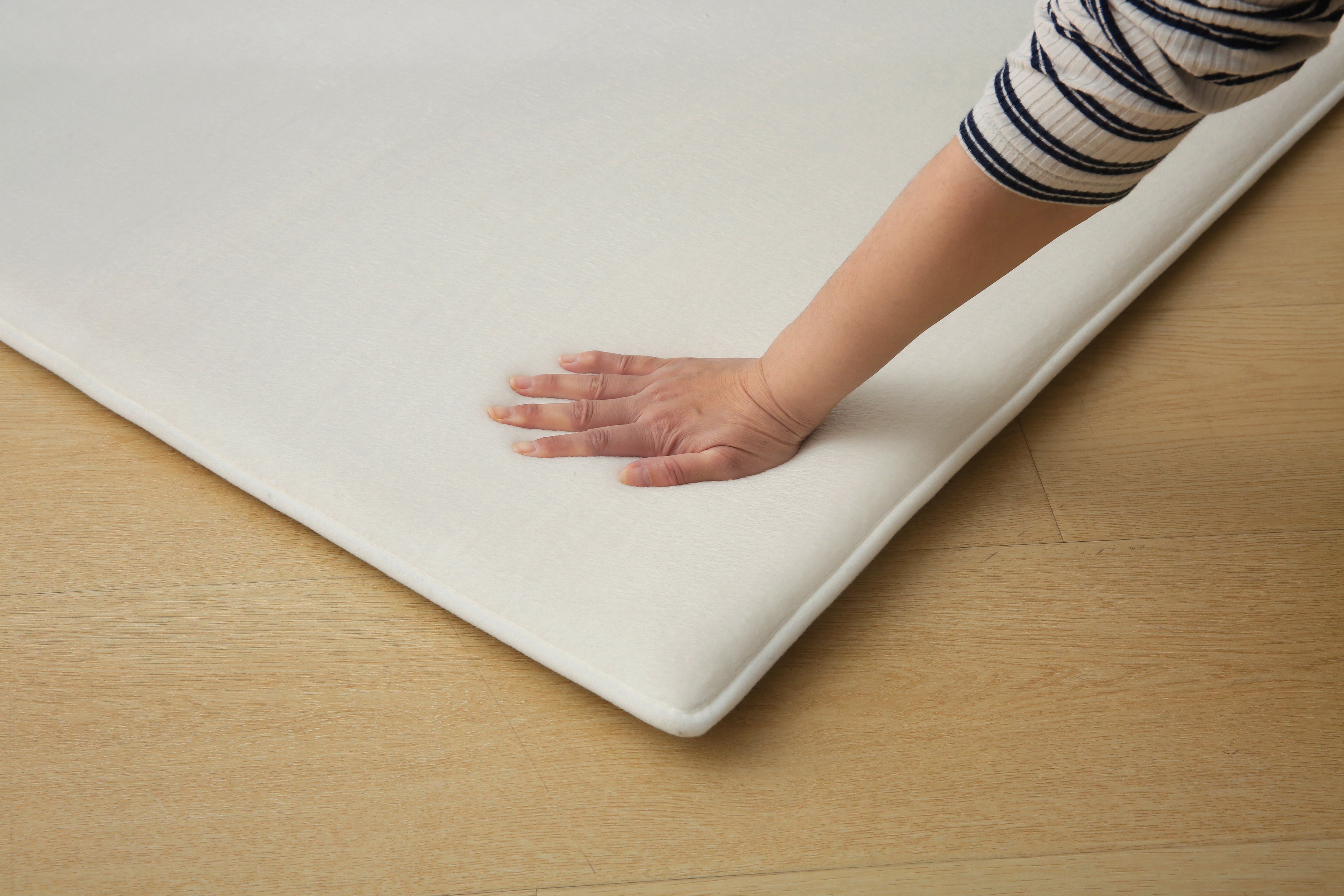 Plush Play Mat – Ivory