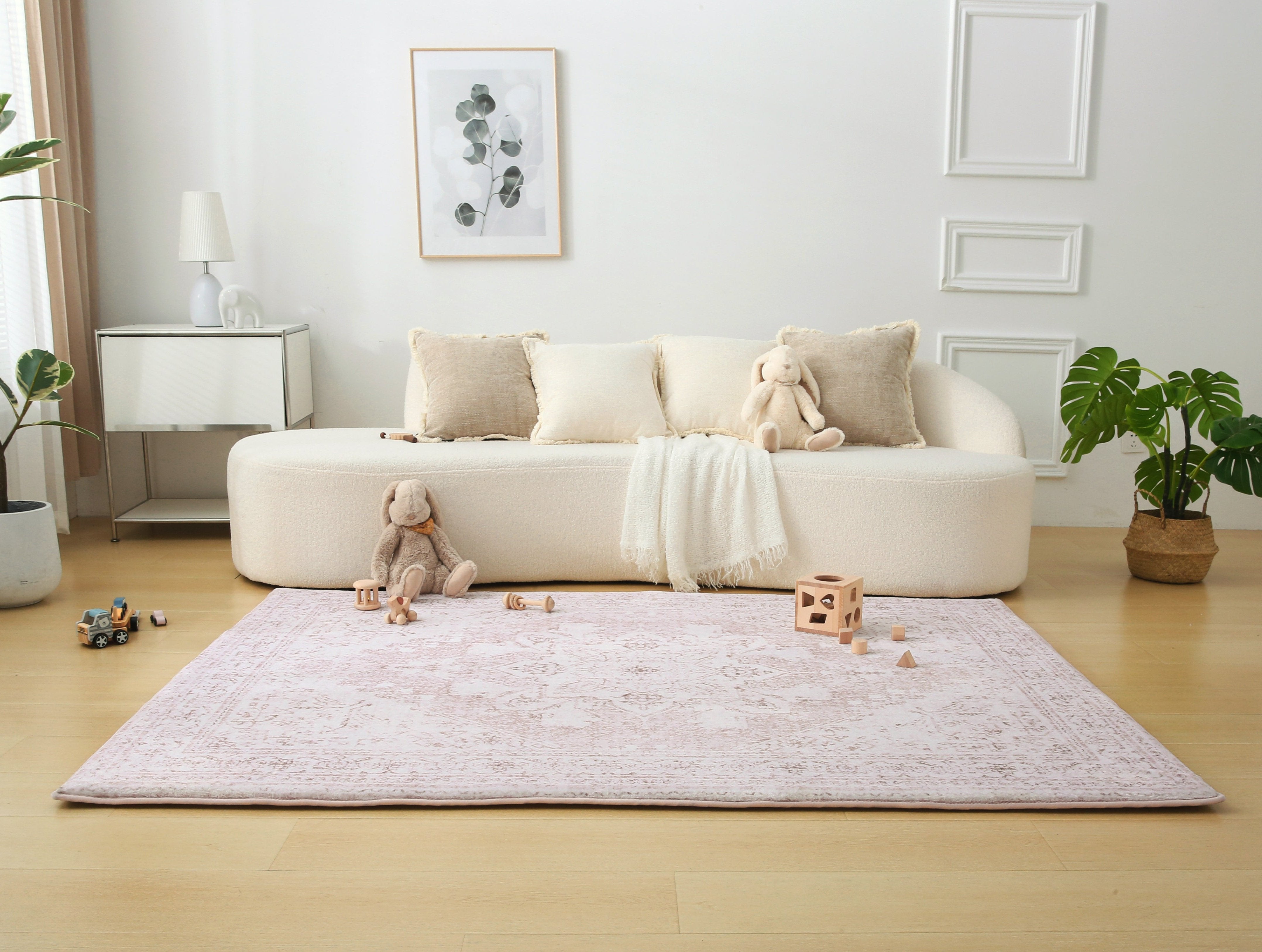 Plush Play Mat - Persian Vintage - Toffee