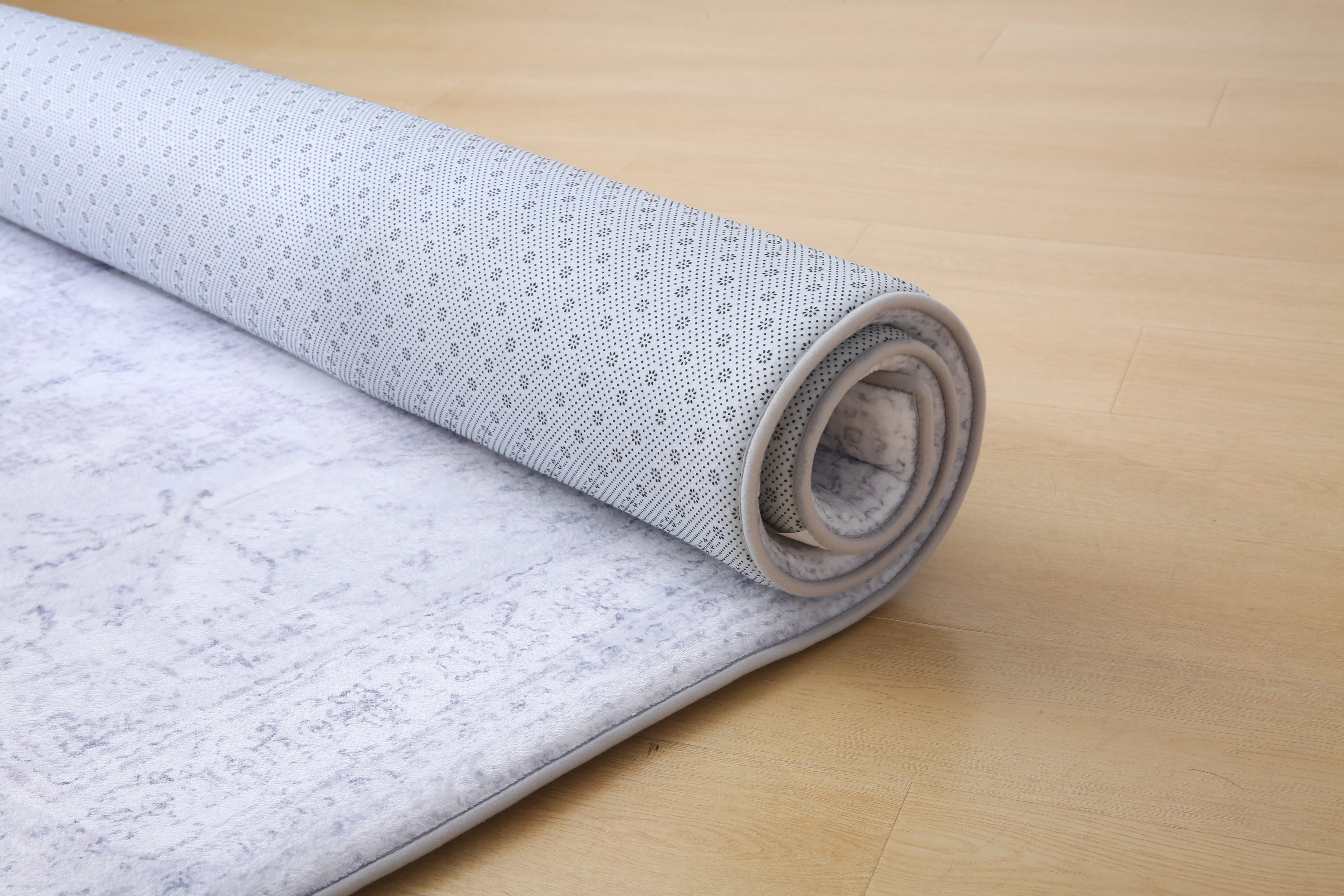 Plush Play Mat - Persian Vintage - Grey