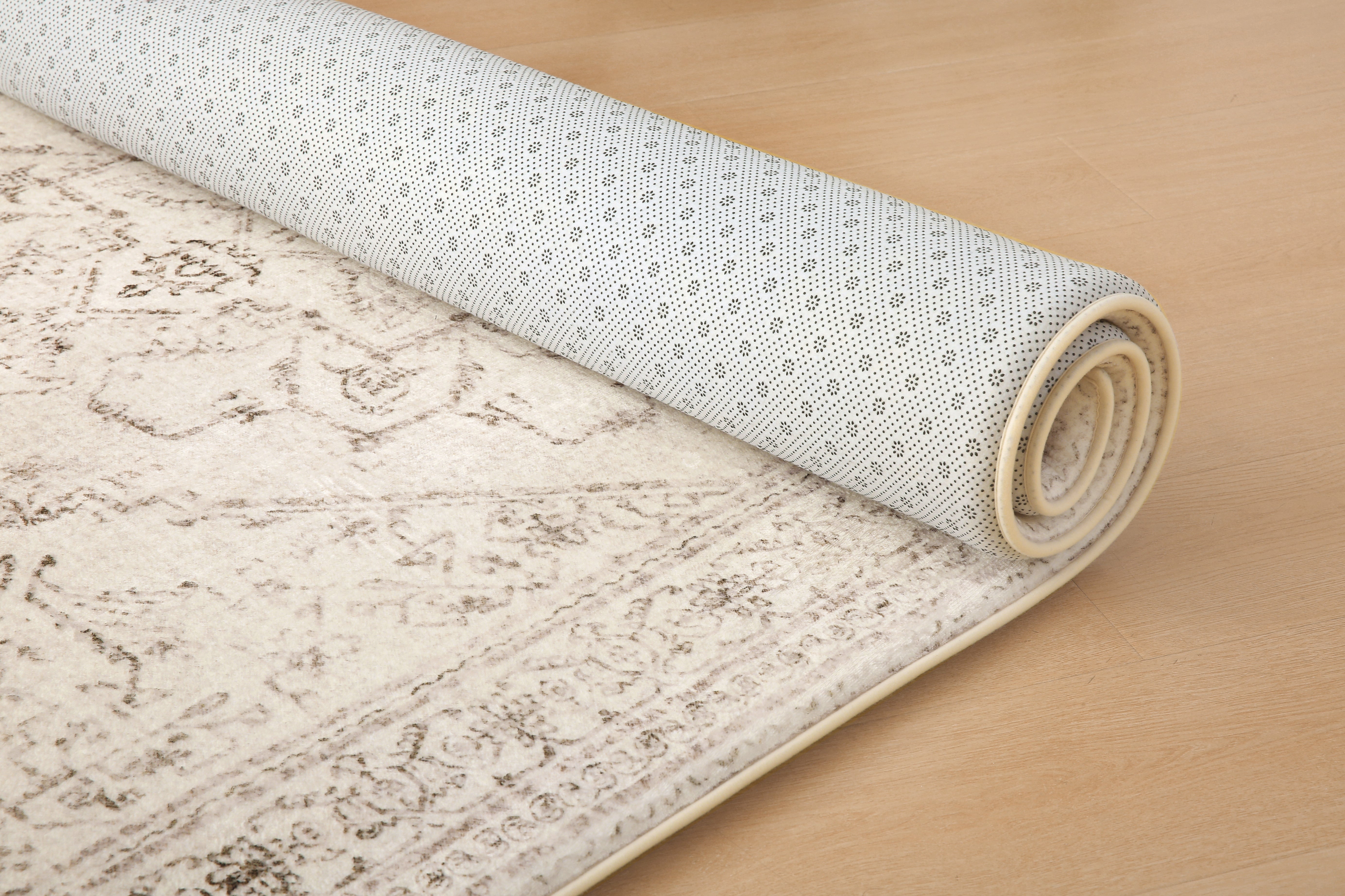 Plush Play Mat - Persian Vintage - Taupe