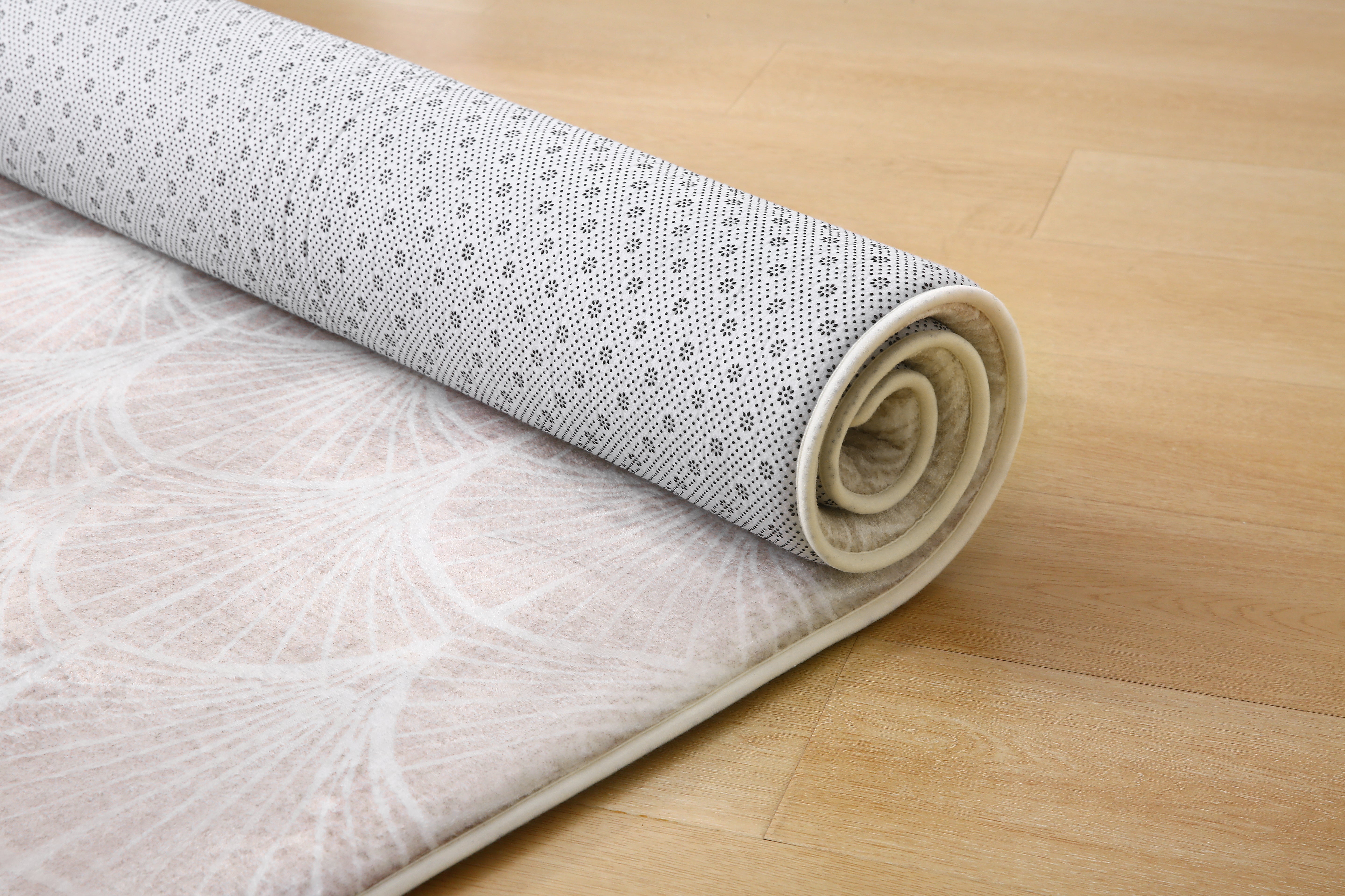 Plush Play Mat - Shell - Latte