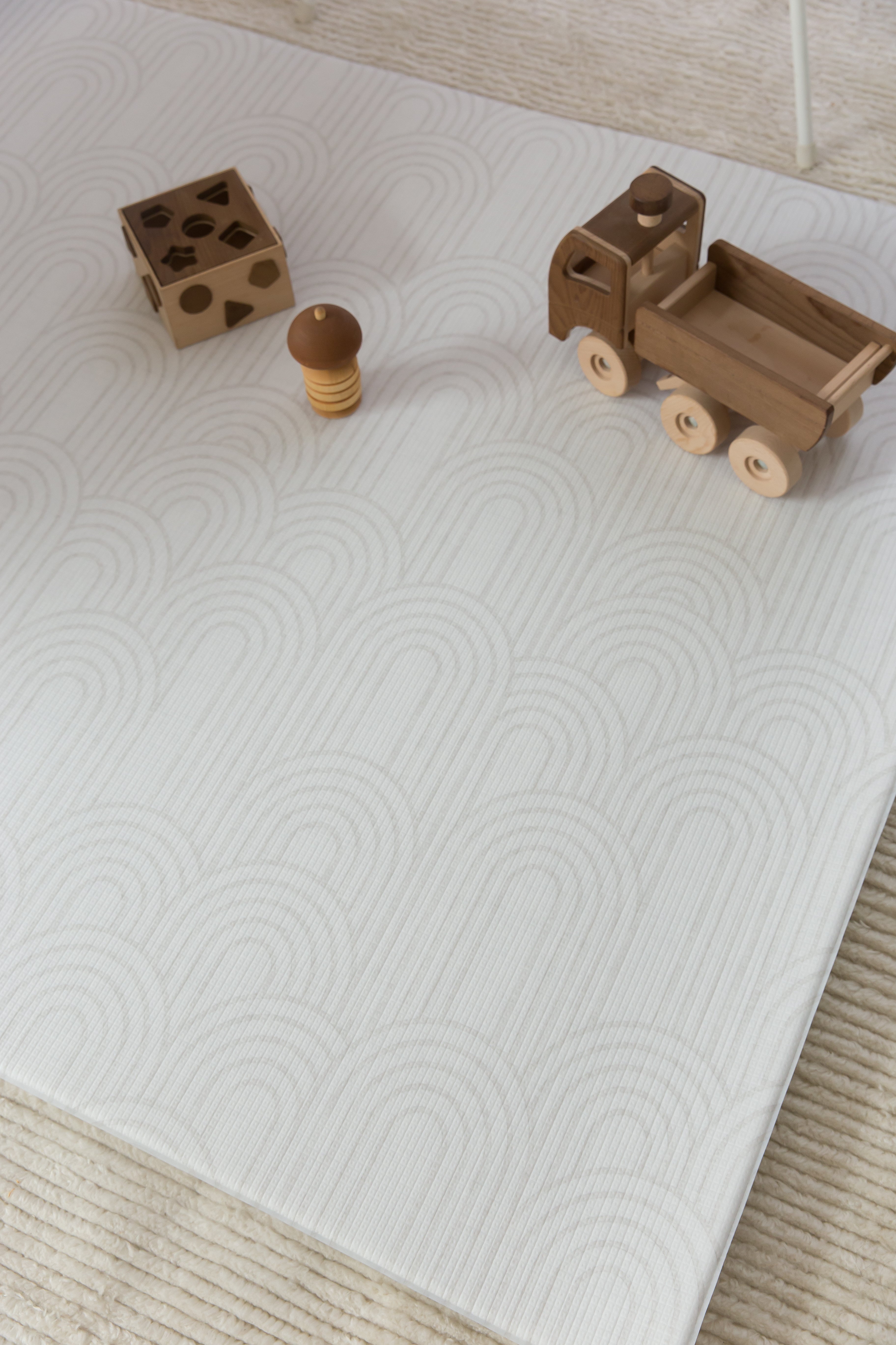 LARGE: Moroccan / Grey Arch Play Mat