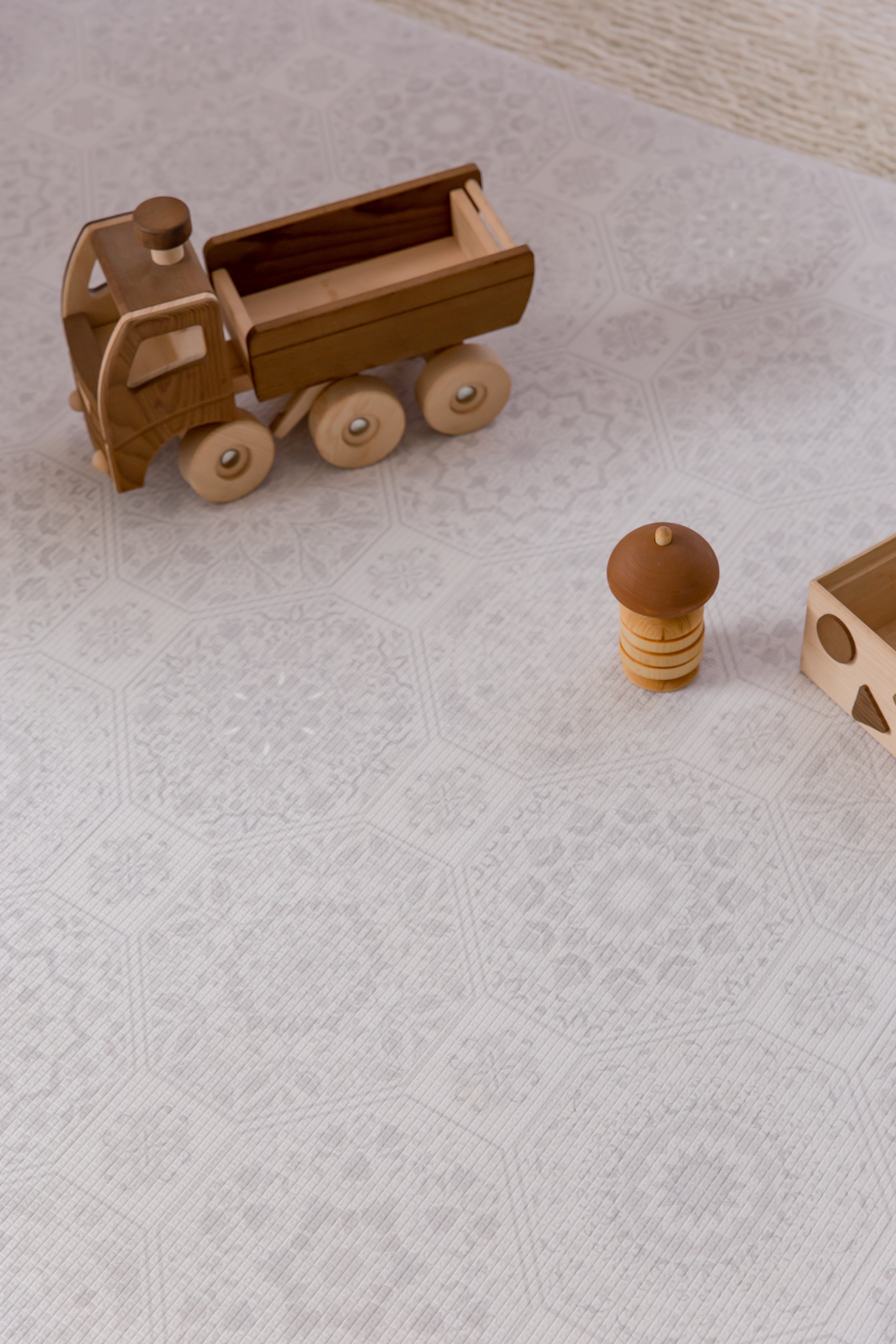 LARGE: Moroccan / Grey Arch Play Mat