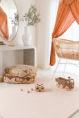 LARGE: Latte Terrazzo / Latte Linen Play Mat