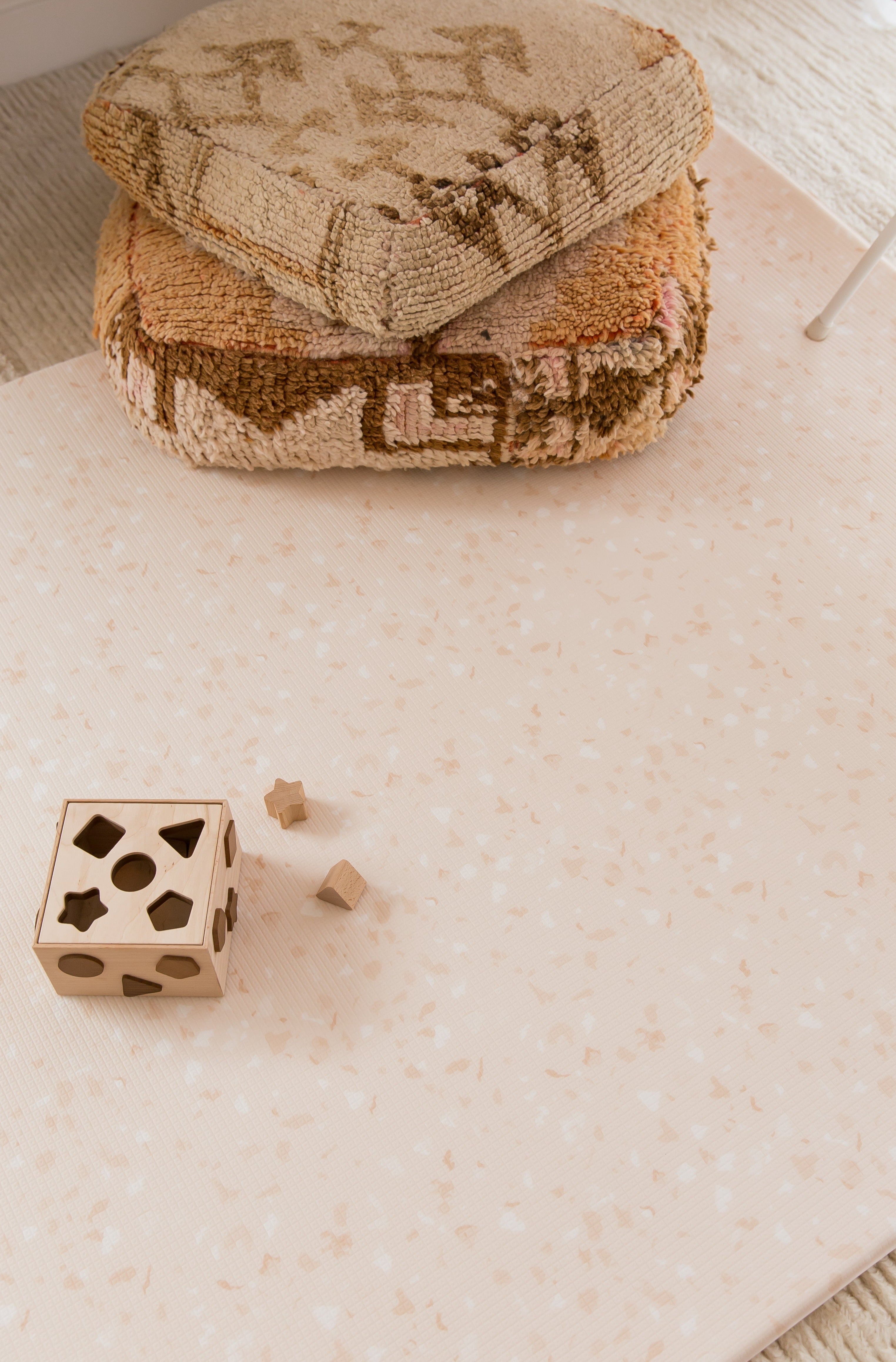 SMALL: Latte Terrazzo / Tuscan Terrazzo Play Mat