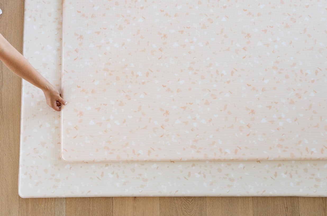 SMALL: Latte Terrazzo / Tuscan Terrazzo Play Mat