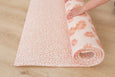LARGE: Neutral Leopard / Sunset Palm Leaf Play Mat