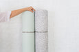 SMALL: Grey Petal / Mint Green Stripes Play Mat