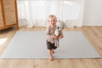 LARGE: Palm Leaf / Grey Stripes Play Mat