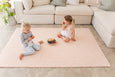 LARGE: Neutral Leopard / Sunset Palm Leaf Play Mat