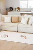 LARGE: Latte Terrazzo / Latte Linen Play Mat