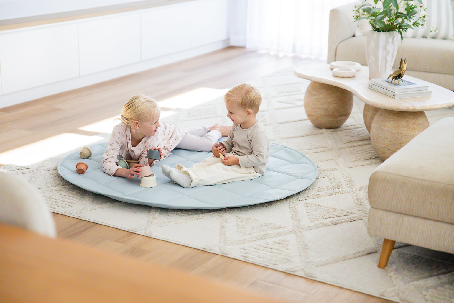 Quilted Play Mat - Beau
