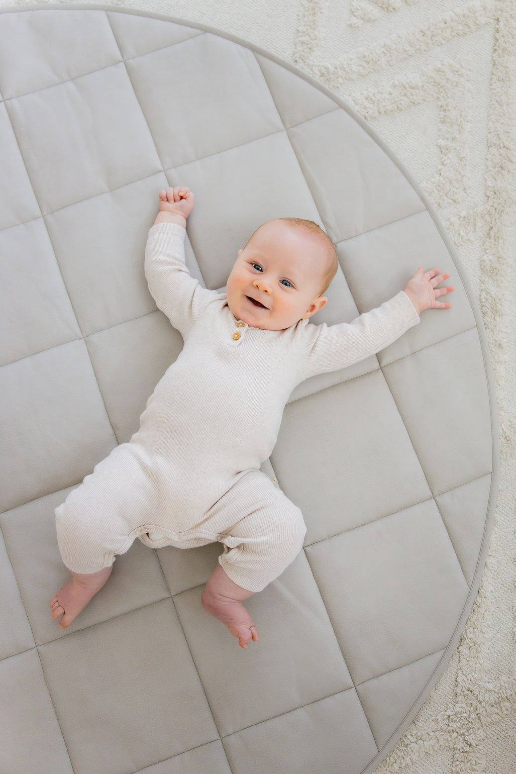 Quilted Play Mat - Cloud