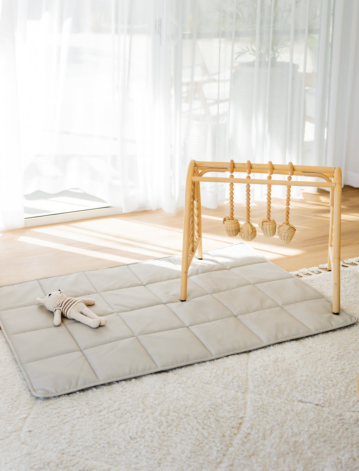Quilted Play Mat - Cloud