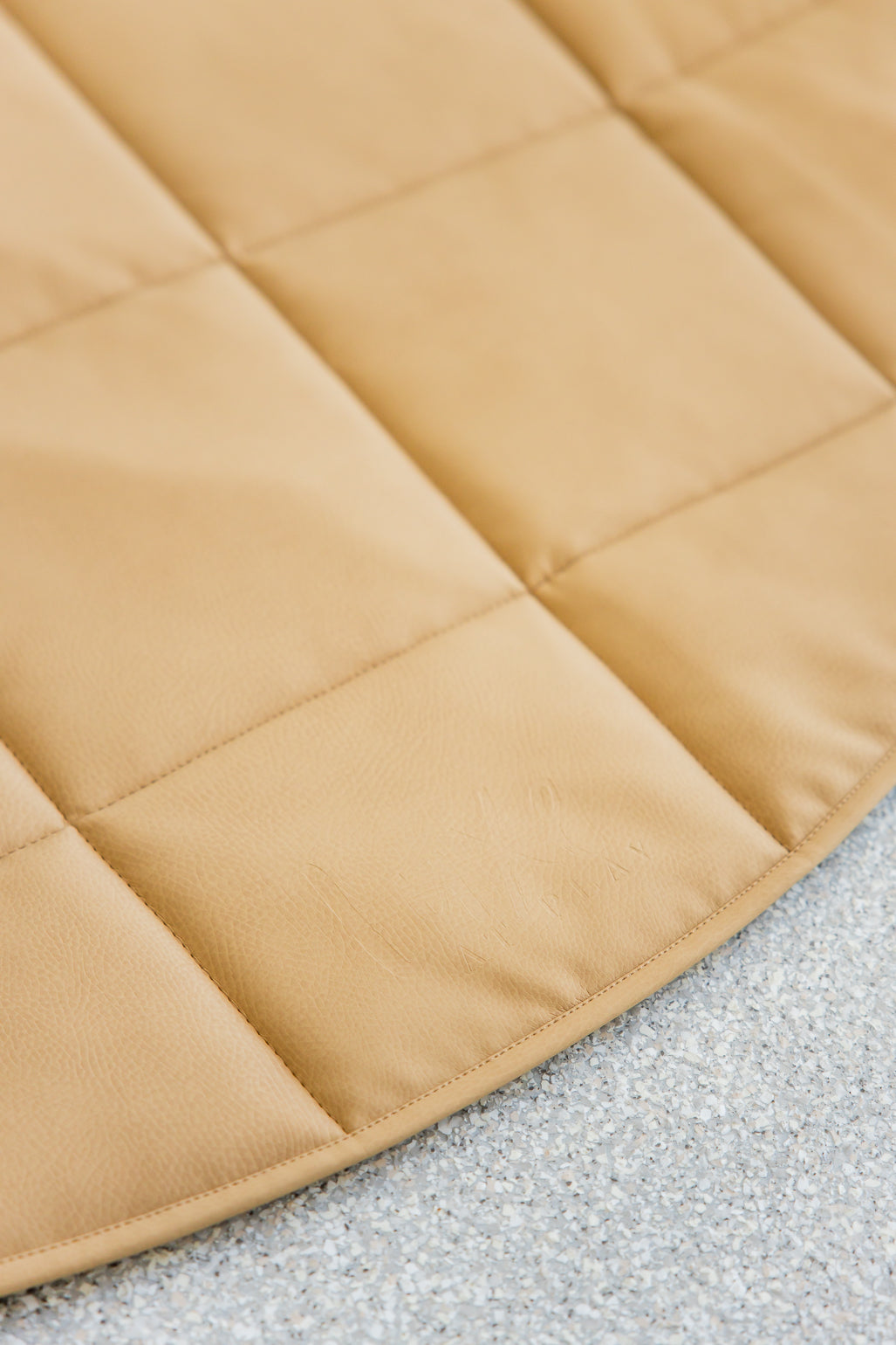Quilted Play Mat - Tan