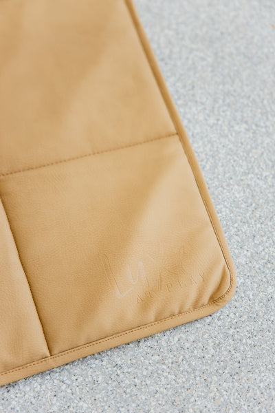 Quilted Play Mat - Tan