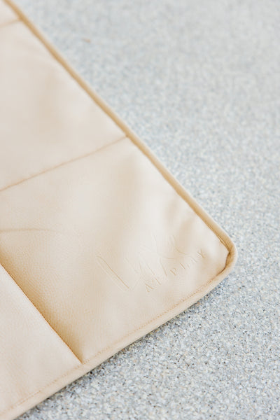 Quilted Play Mat - Latte
