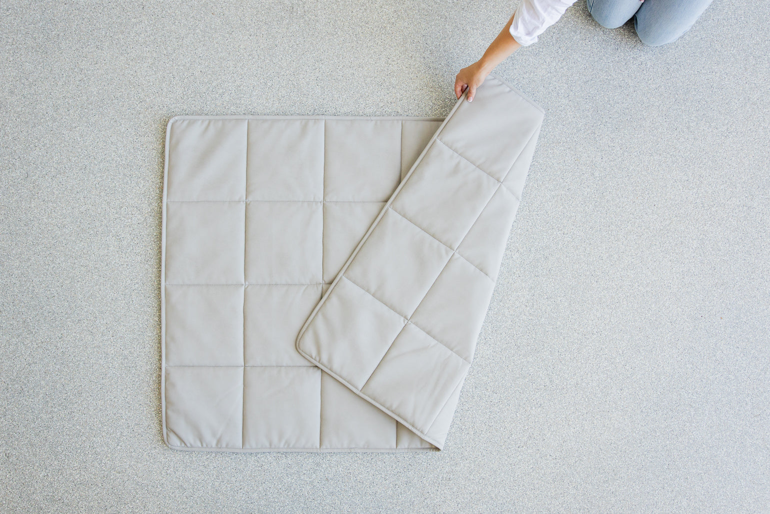 Quilted Play Mat - Cloud