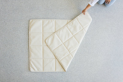 Quilted Play Mat - Ivory
