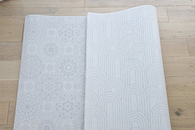 LARGE: Moroccan / Grey Arch Play Mat