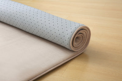 Plush Play Mat – Beige