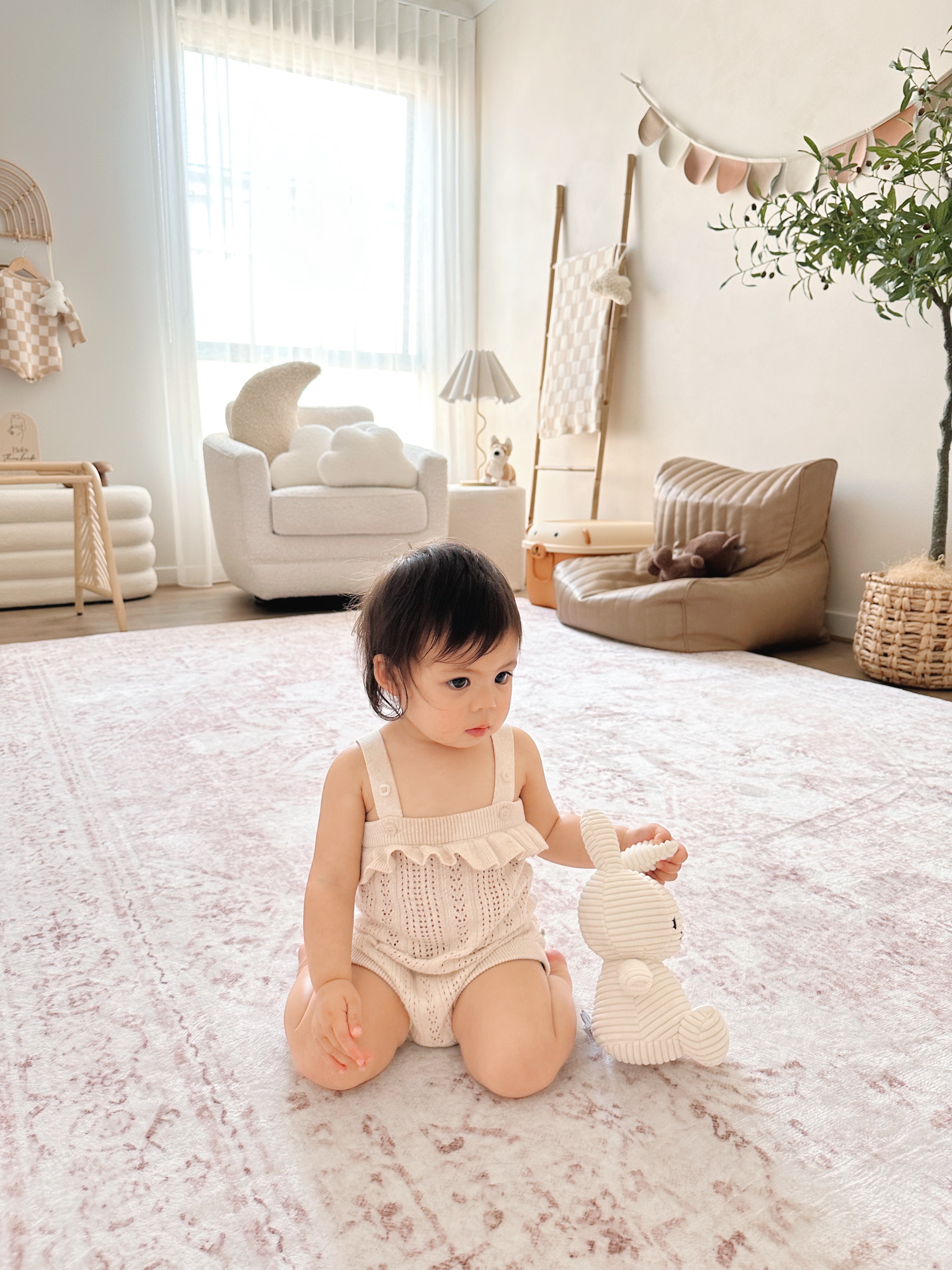 Plush Play Mat - Persian Vintage - Toffee