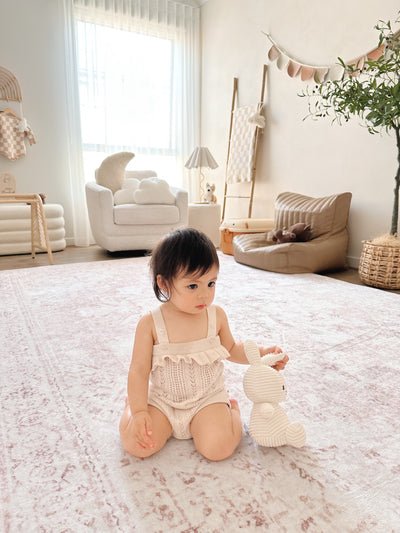 Plush Play Mat - Persian Vintage - Toffee