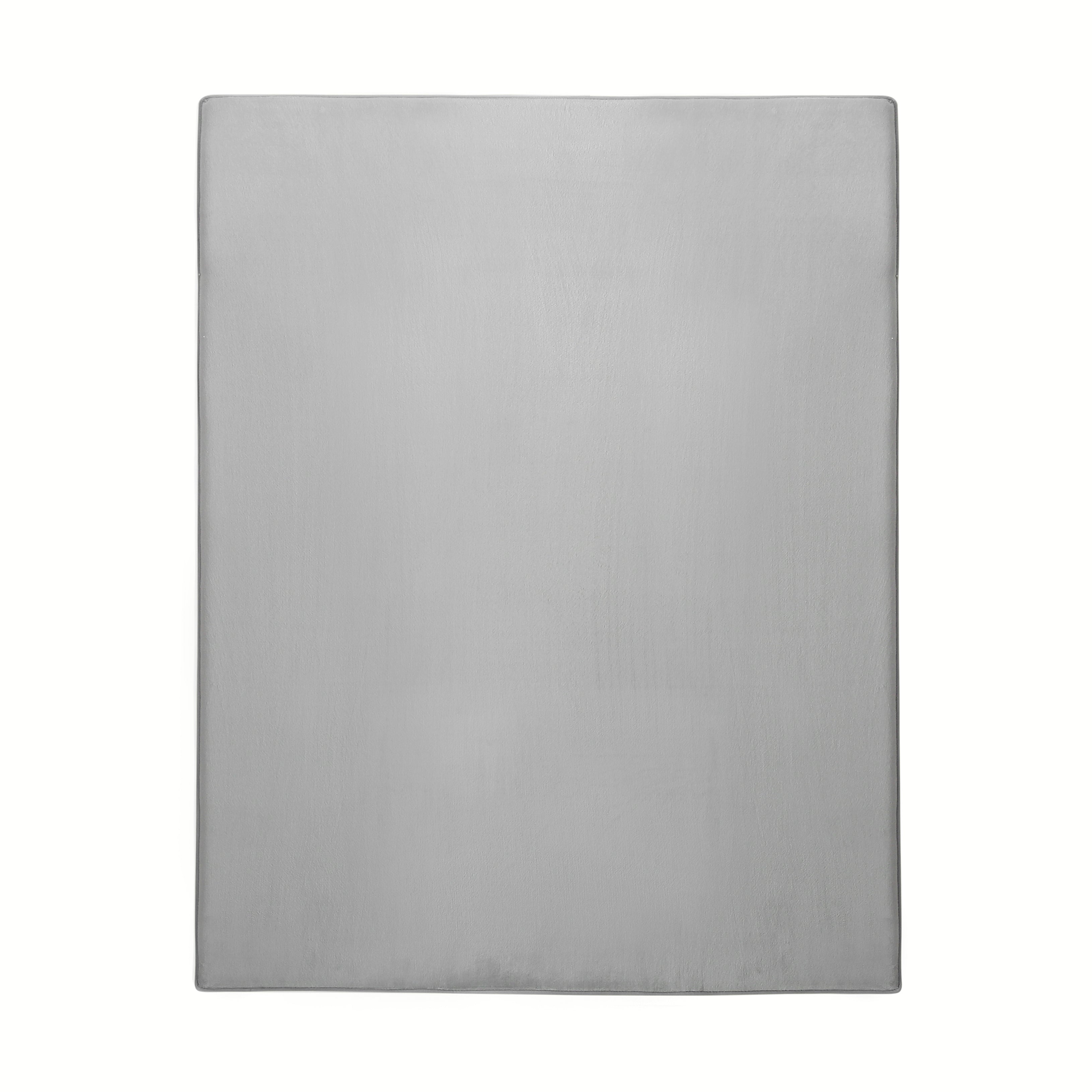 Plush Play Mat – Grey