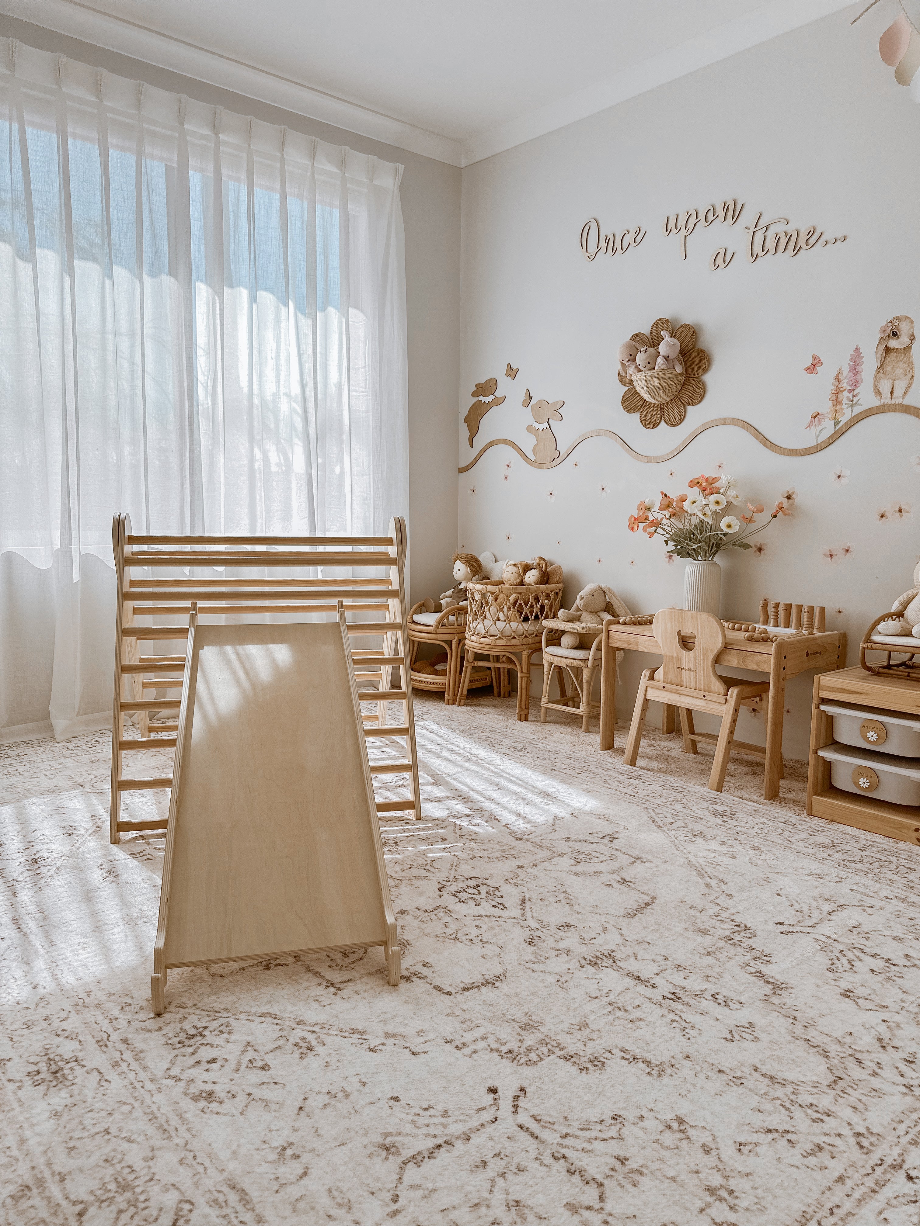 Plush Play Mat - Persian Vintage - Taupe