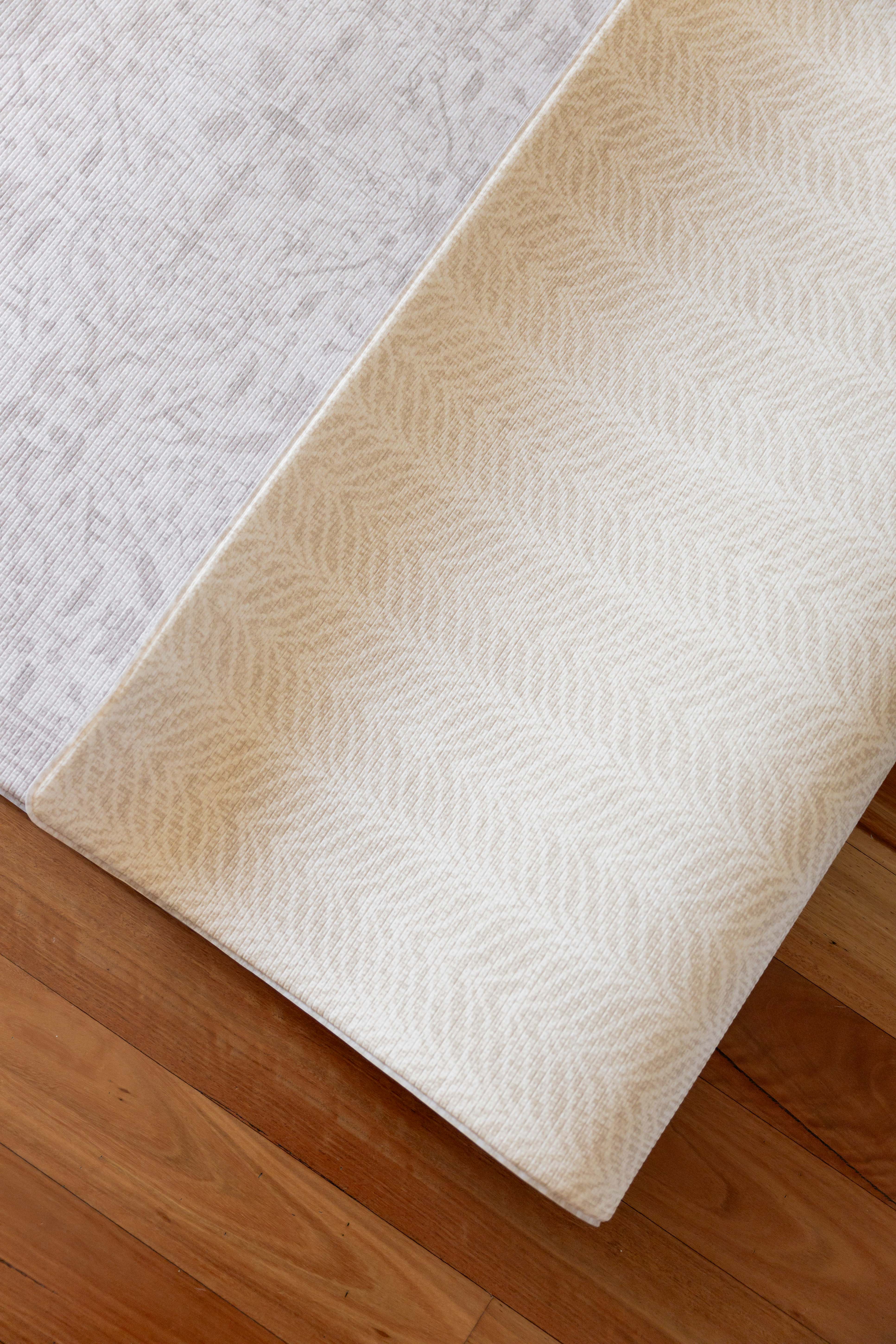 LARGE: Herringbone / Vintage Fade - Taupe