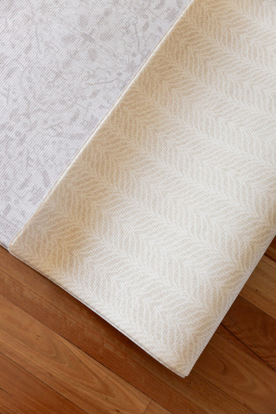 LARGE: Herringbone / Vintage Fade - Taupe