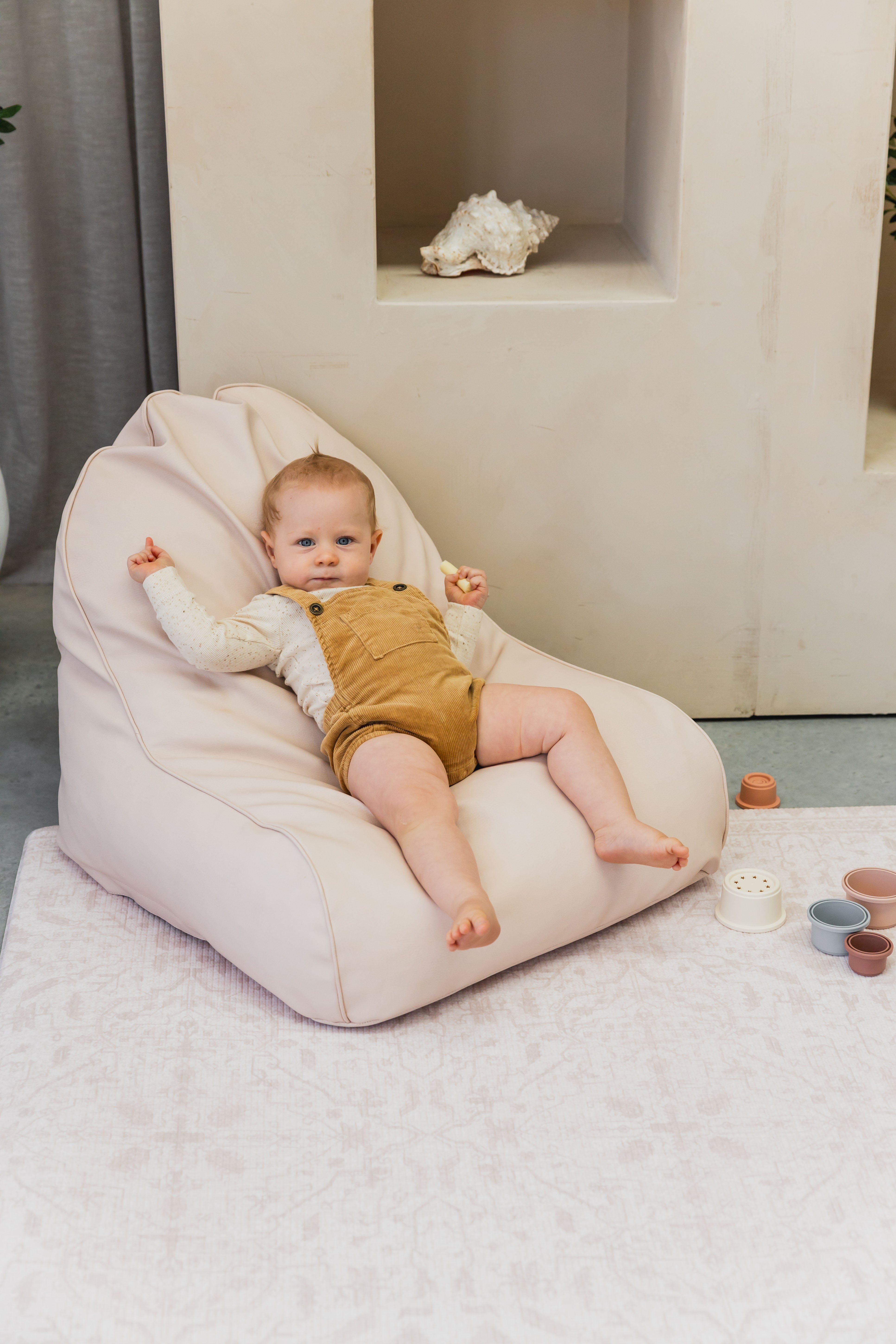 Luxe Mini Lounger - Latte