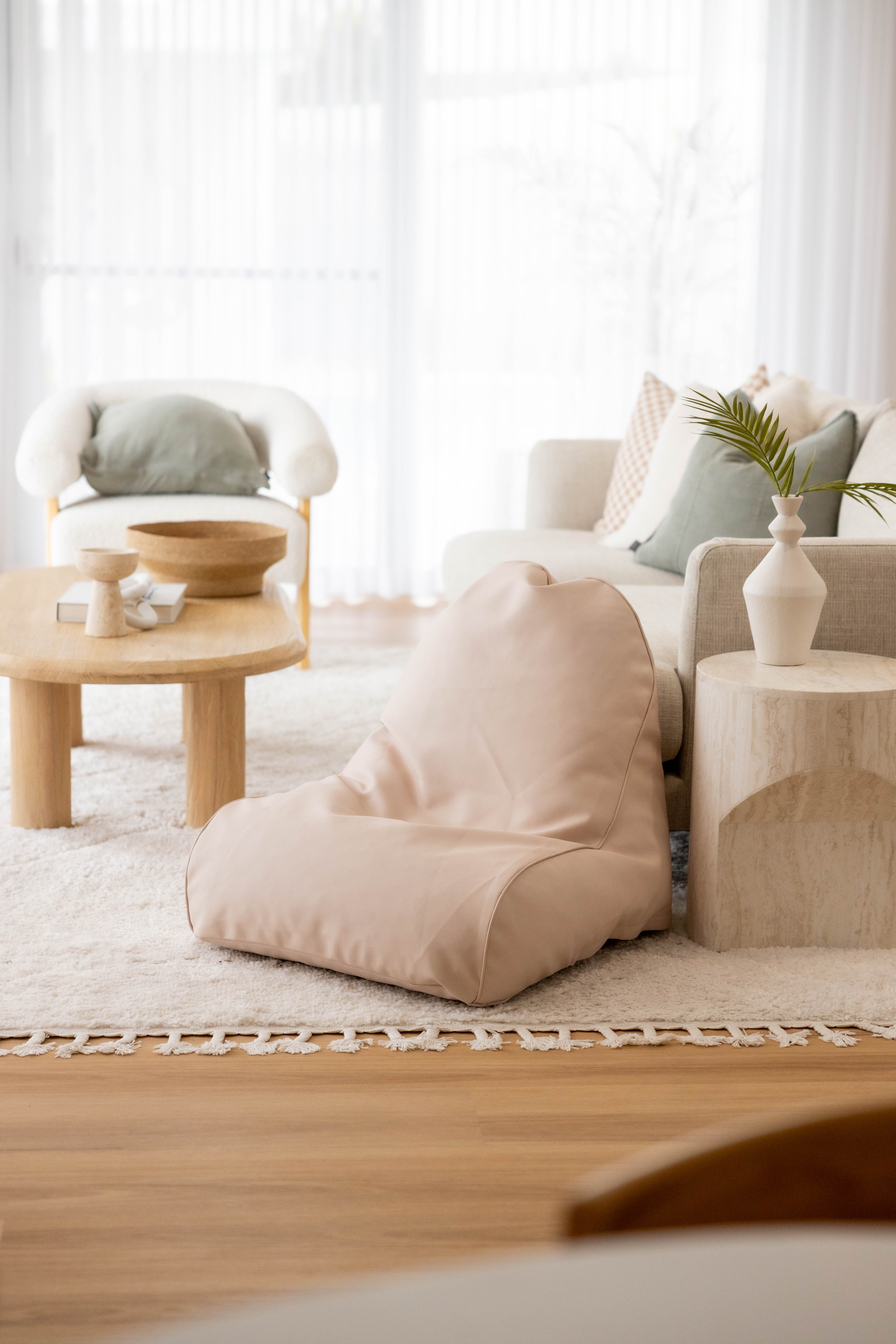 Luxe Mini Lounger - Blush