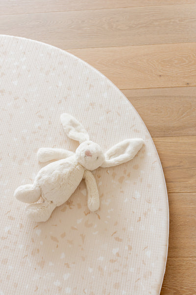 ROUND: Latte Terrazzo / Tuscan Terrazzo Play Mat