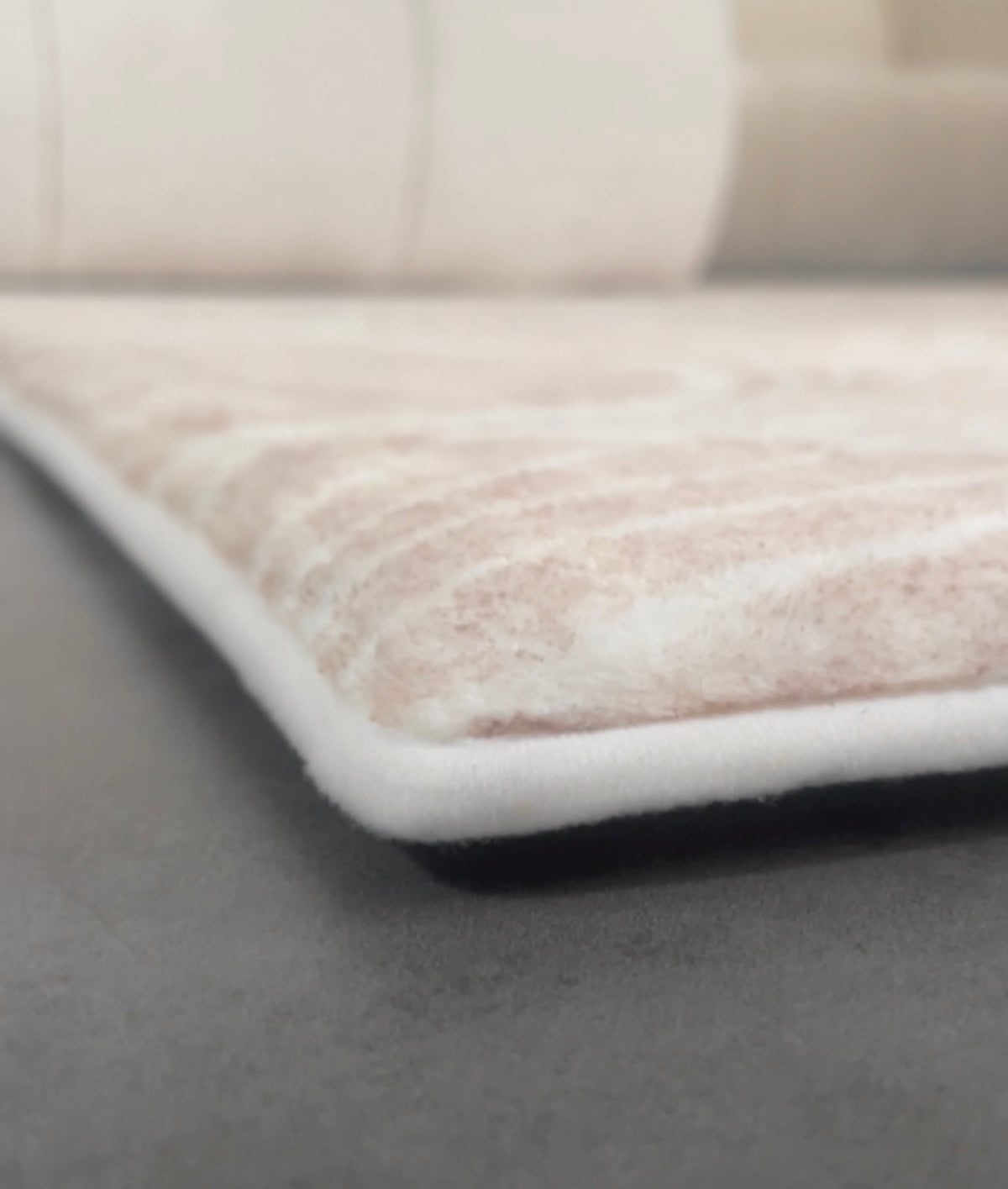 Plush Play Mat - Shell - Latte