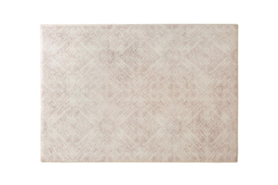 Plush Play Mat - Ikat Diamond - Nougat