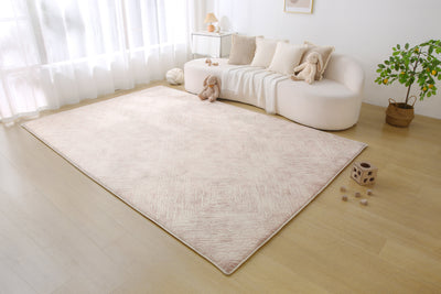 Plush Play Mat - Ikat Diamond - Nougat