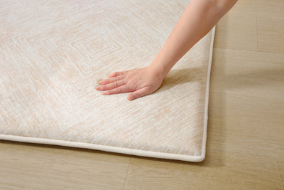Plush Play Mat - Ikat Diamond - Sand