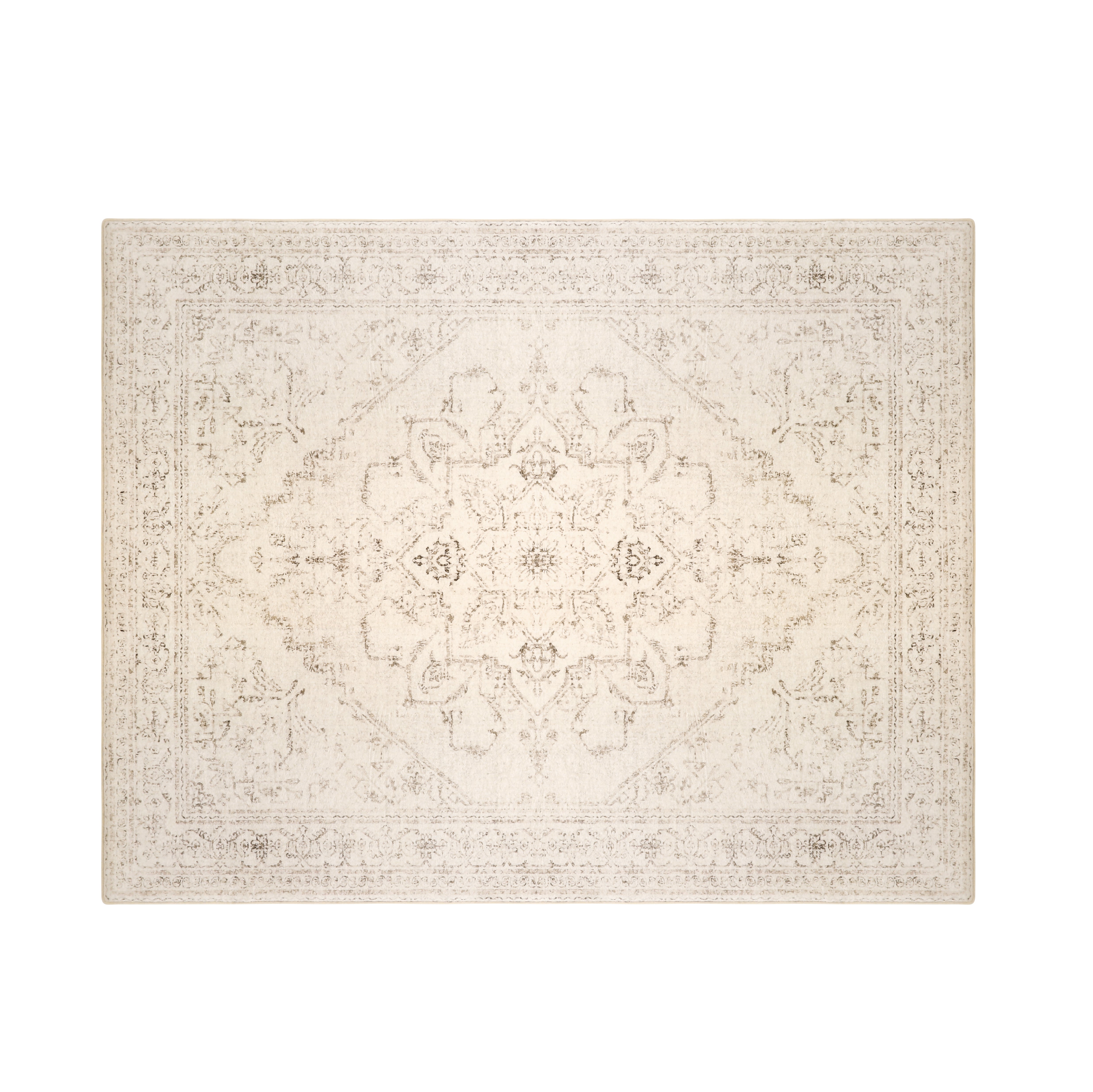 Plush Play Mat - Persian Vintage - Taupe
