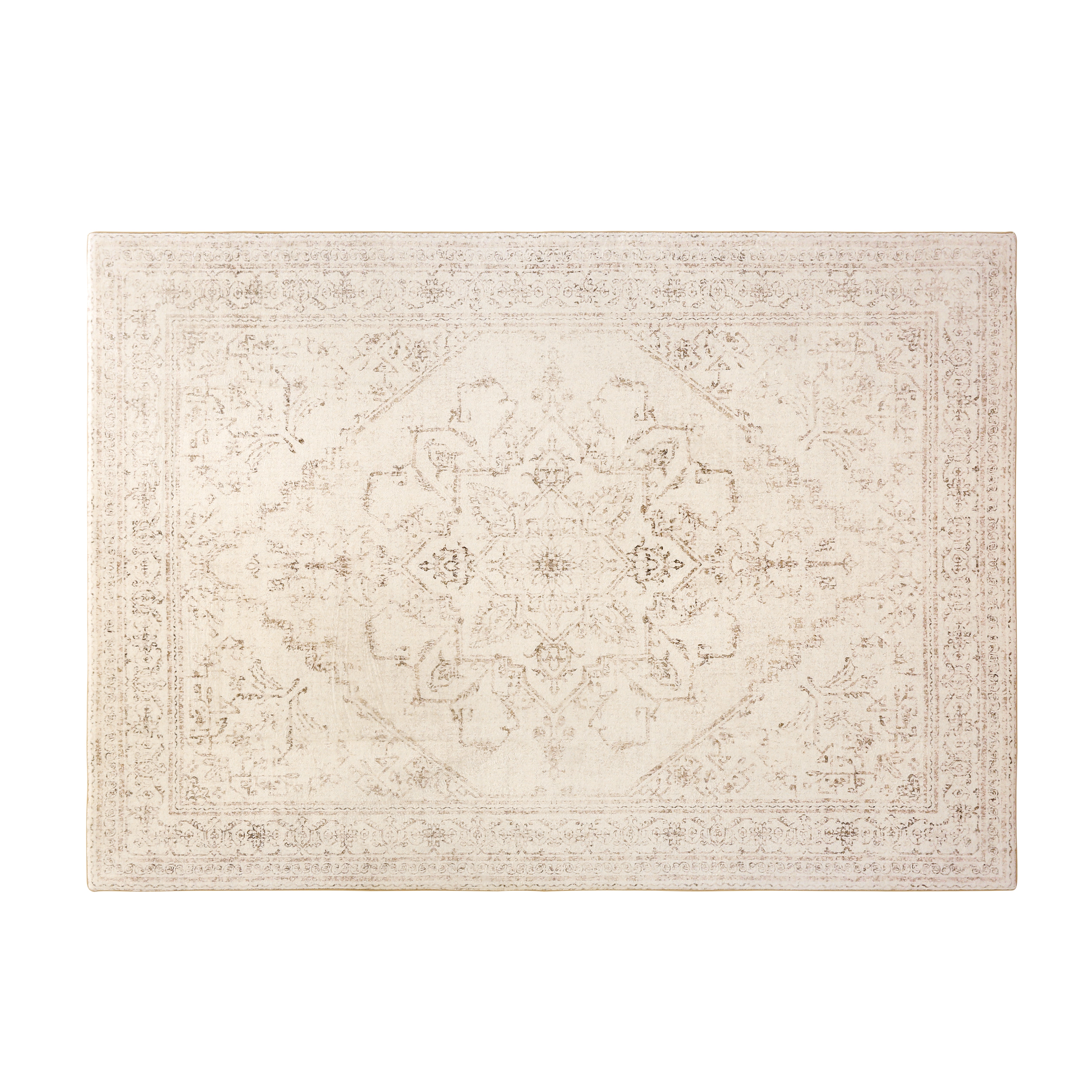 Plush Play Mat - Persian Vintage - Taupe