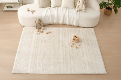 Plush Play Mat - Boho - Beige