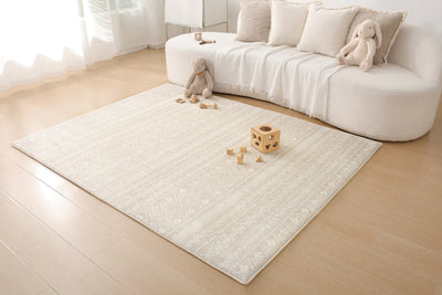 Plush Play Mat - Boho - Beige