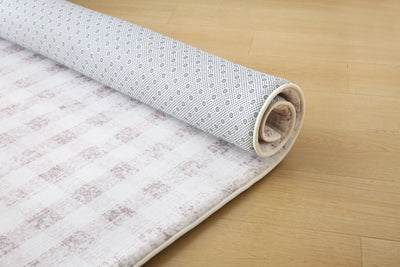 Plush Play Mat - Gingham - Mocha