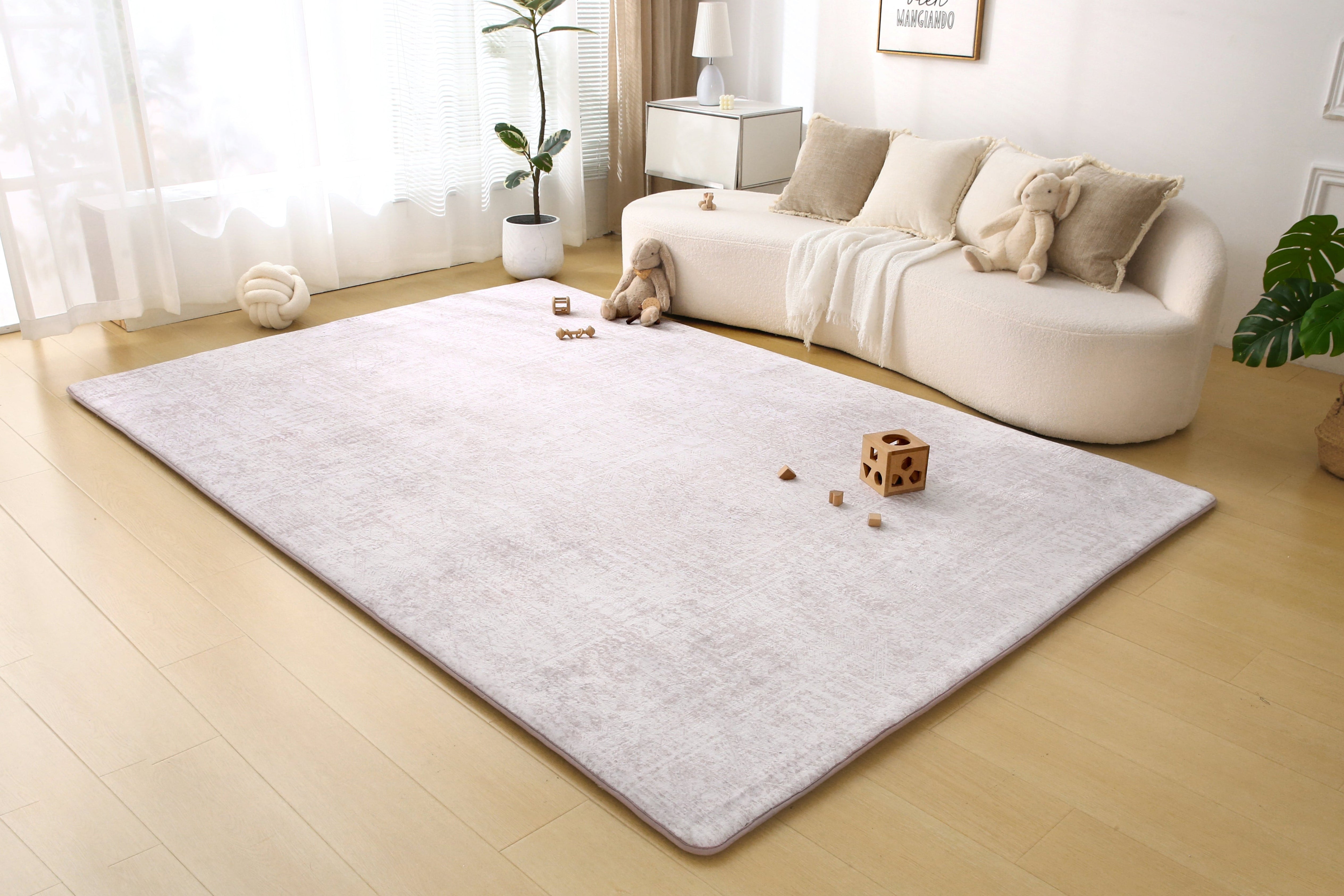 Plush Play Mat - Geo - Toffee