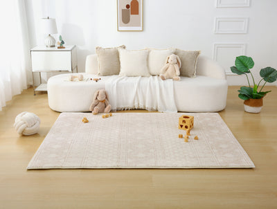 Plush Play Mat - Aztec - Beige