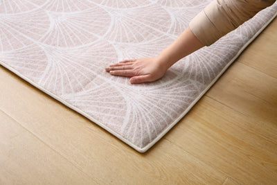 Plush Play Mat - Shell - Latte
