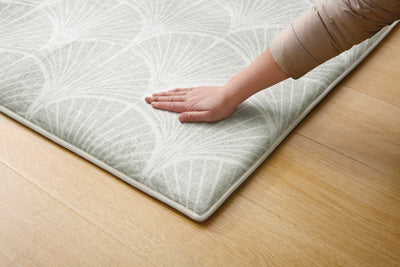 Plush Play Mat - Shell - Sage